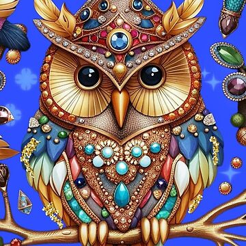 Gazing Owl - Paint by Diamonds