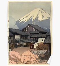Hiroshi Yoshida - Fujiyama from Funatsu Poster
