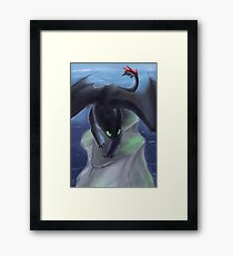 Toothless Framed Print