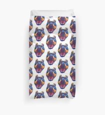 Funda nórdica Happy Pit Bull - Slobbery Smiling Colorful Pitbull Dog