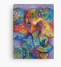 Grace - Bali inspired elephant Canvas Print