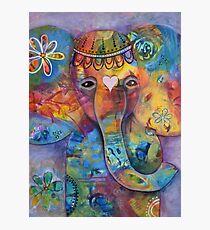 Grace - Bali inspired elephant Photographic Print