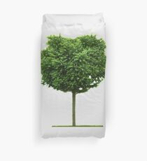 Free standing green tree Duvet Cover