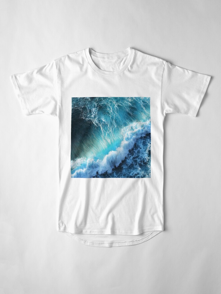 Alternate view of Waving Blue Long T-Shirt