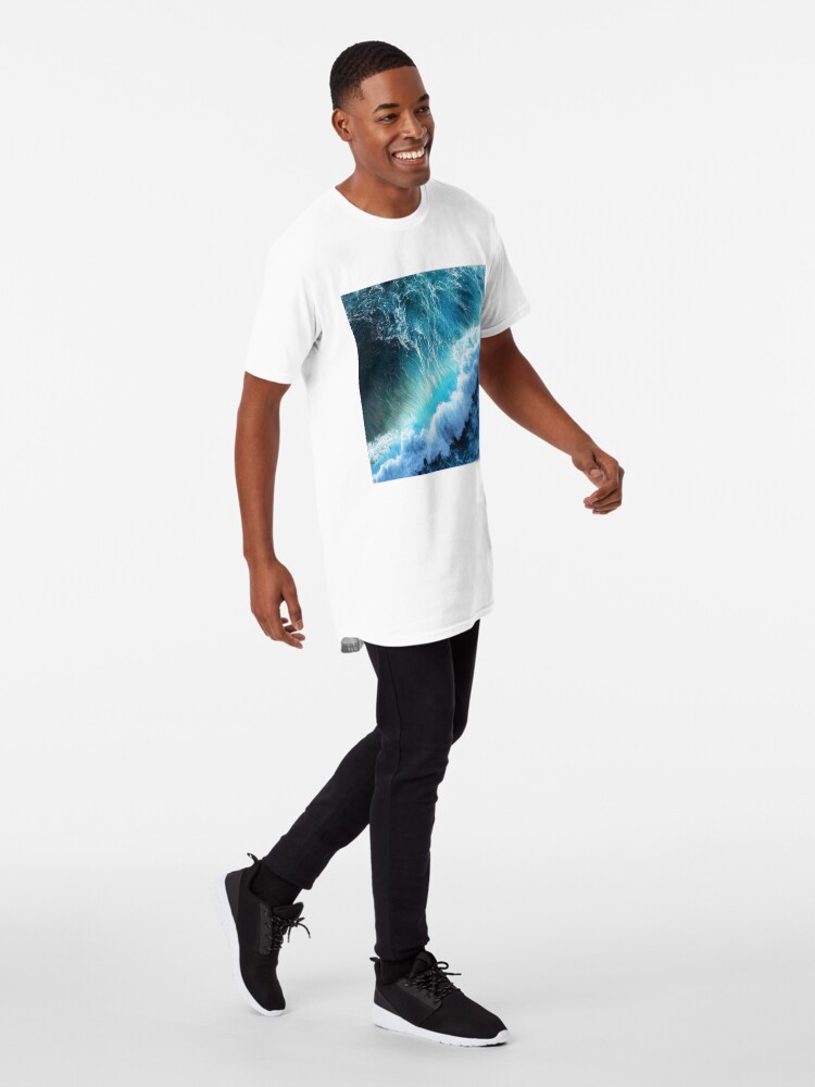 Alternate view of Waving Blue Long T-Shirt