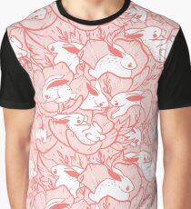 Where the bunnies sleep (rose) Graphic T-Shirt