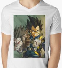 Camiseta para hombre de cuello en v Todos los Hail King Killmonger