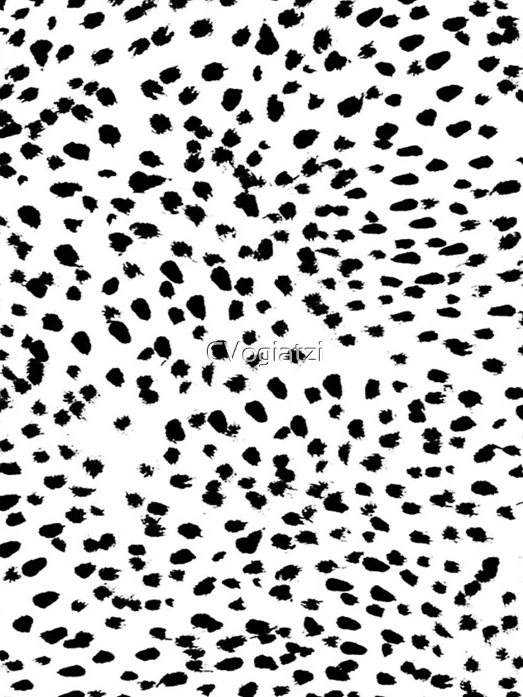 Dalmat-b&w-Animal print I by CVogiatzi