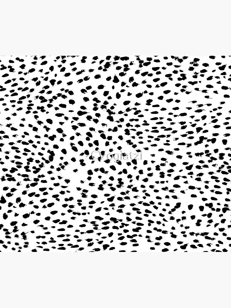 Dalmat-b&w-Animal print I by CVogiatzi