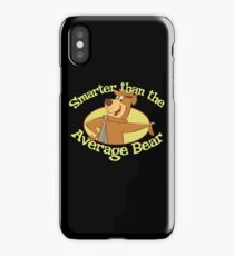 Yogi Bear Smarter Than The Average Bear iPhone Case/Skin