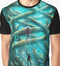 Camiseta gráfica subnautica 2