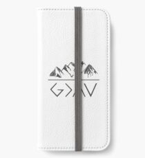 God is greater than the highs and lows iPhone Wallet/Case/Skin