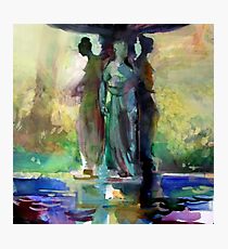 Fountain Photographic Print