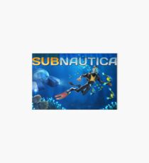 Lámina rígida cartel subnautica 3