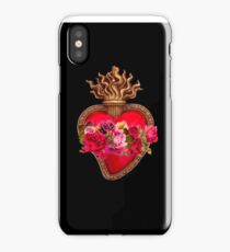 Red Immaculate Heart - Sacred Heart iPhone Case