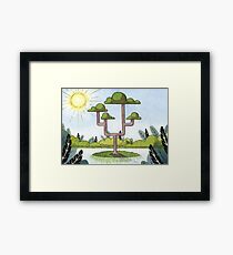 Day Framed Print