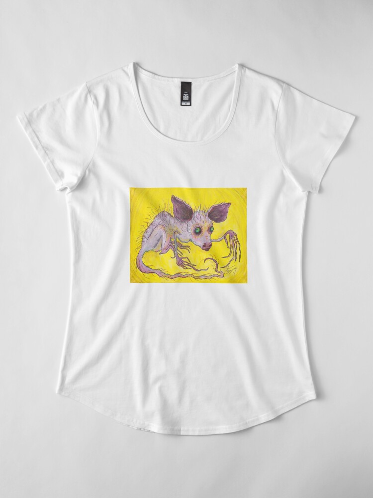 Alternate view of Aye-Aye Premium Scoop T-Shirt