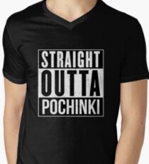 PUBG - Straight Outta Pochinki Men's V-Neck T-Shirt