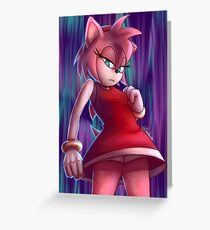 Amy Rose Greeting Card