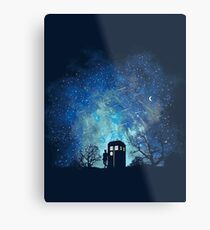 Doctor Who Lovers Metal Print