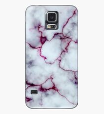 Blutiger Marmor Hülle & Klebefolie für Samsung Galaxy