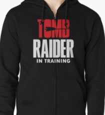 Raider in Training Tombs Zipped Hoodie