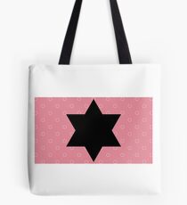 Simple but beautiful design with black star Tote Bag
