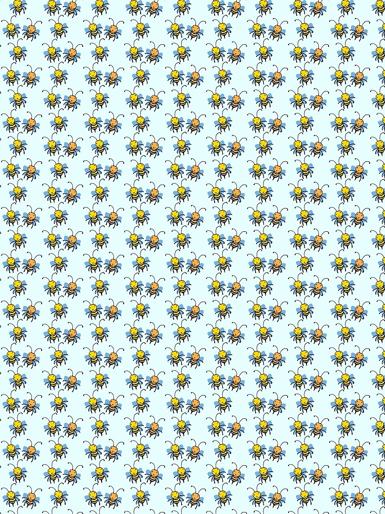 Cute Bees by GroglioArt