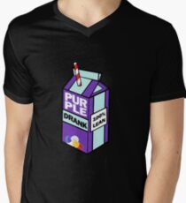 Purple drank bottle / brick Men's V-Neck T-Shirt