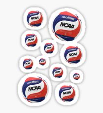 Volleyball Mini Stickers Molten NCAA Sticker