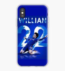 Willian of Chelsea Goal Celebration iPhone Case