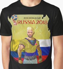 Falcao Russia 2018 Graphic T-Shirt