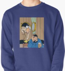 Tintin + Haddock Drink Pullover