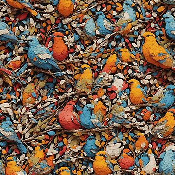 Artwork thumbnail, Birds pattern by DJALCHEMY