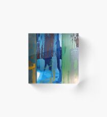 Rauschenberg Reflections (Cuban Mix) Acrylic Block