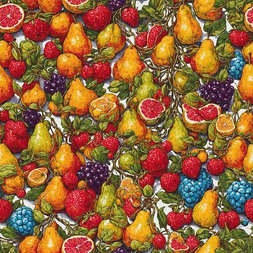 Artwork thumbnail, Fruit pattern by DJALCHEMY