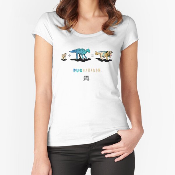 Puguanadon Fitted Scoop T-Shirt