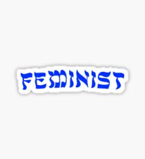 Jewish Feminist Sticker