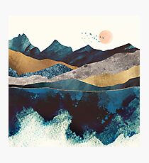 Blue Mountain Reflection Photographic Print