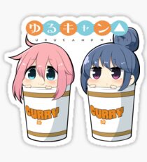 Yuru Camp curry cup Sticker