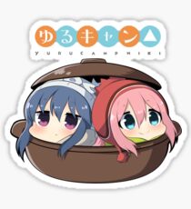 Yuru camp dumpling Sticker