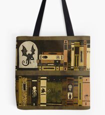 Bookcase Tote Bag