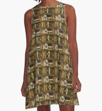 Bookcase A-Line Dress