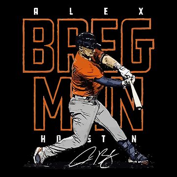 alex bregman baseball Sticker for Sale by JunSuehiro