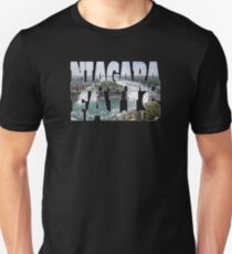 Niagara Falls State Park Waterfall NY Canada New York Unisex T-Shirt
