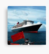 QUEEN MARY 2 Canvas Print