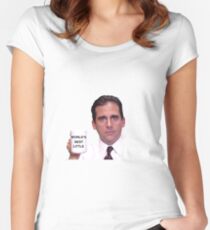 The Office Little Women's Fitted Scoop T-Shirt
