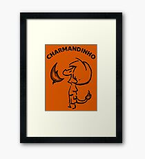 Charmandinho the Pokemon Boy Framed Print