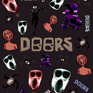 Roblox doors wallpaper Poster by doorzz