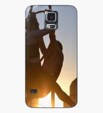 Sitting on a Sunset Case/Skin for Samsung Galaxy